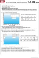 Original Taiwan MEAN WELL ELG-150-12A-3Y Waterproof Power Supply - 4
