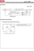 Original Taiwan MEAN WELL ELG-200-36A-3Y Waterproof Power Supply
- 4