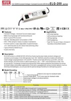 Original Taiwan MEAN WELL ELG-200-48A-3Y Waterproof Power Supply
- 2