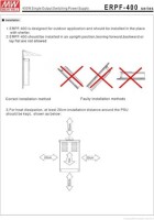 Original Taiwan MEAN WELL ERP-400-12 Rainproof Power Supply - 4