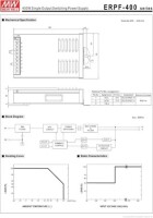 Original Taiwan MEAN WELL ERP-400-24 Rainproof Power Supply - 3