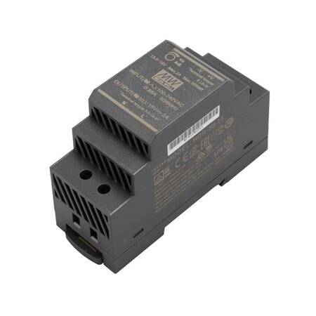 Original Taiwan MEAN WELL HDR-30-12 Rail Type Power Supply - 1