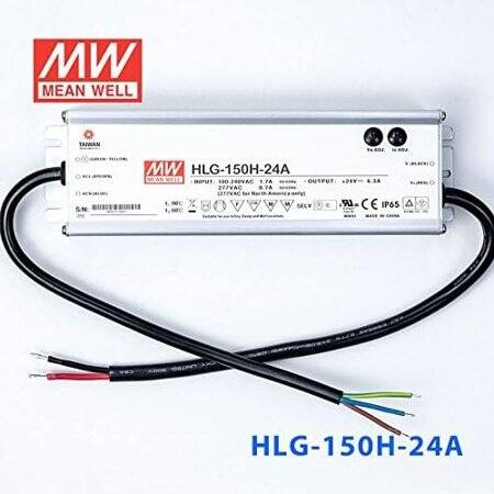 Original Taiwan MEAN WELL HLG-150H-24A Waterproof Power Supply - 3