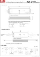 Original Taiwan MEAN WELL HLG-240H-24B Waterproof Power Supply - 4
