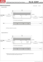 Original Taiwan MEAN WELL HLG-320H-12B Waterproof Power Supply - 3