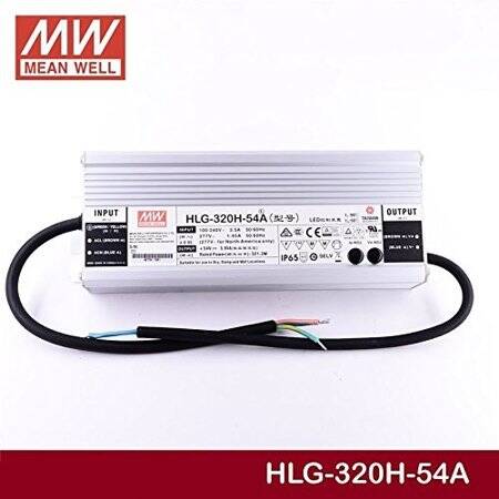 Original Taiwan MEAN WELL HLG-320H-54A Waterproof Power Supply - 3