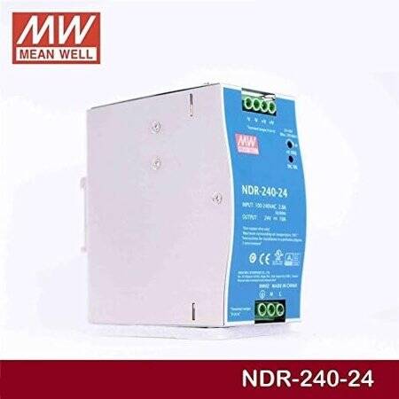 Original Taiwan MEAN WELL NDR-240-24 Rail Power Supply - 2