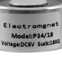 P34/18 DC36V Electric Sucker Electromagnet 20KG - 4