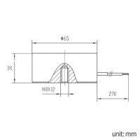 P65/30 DC12V Electric Sucker Electromagnet 85KG - 5