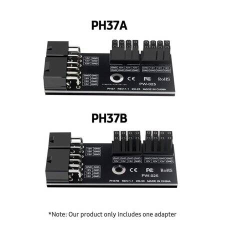 PH37B 8+8 Power Supply Adapter Board - 2