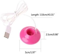 Pink 5V Mini UFO Negative Ion Humidifier USB Air Humidifier Purifier For Home Purifier Diffuser Steam - 4