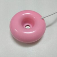 Pink 5V Mini UFO Negative Ion Humidifier USB Air Humidifier Purifier For Home Purifier Diffuser Steam - 1