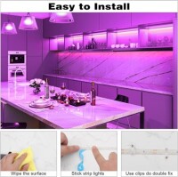 Pink 9mm 12V LED Exposed Light String With High Quality Circuit Board 50LED/Set - 3