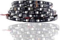 Plastic Cover 12V WS2811 RGB5050 White SMD LED Strip 144 LED/Meter Flexible 5M/Roll IP67 - 1