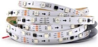 Plastic Cover 12V WS2811 RGB5050 White SMD LED Strip 144 LED/Meter Flexible 5M/Roll IP67 - 5