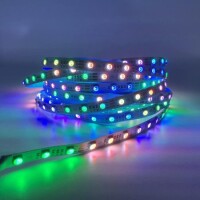 Plastic Cover 5V SK6812 RGBWW 5050 White SMD LED Strip 60 LED/Meter Flexible 5M/Roll IP67 - 5