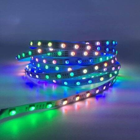 Plastic Cover 5V SK6812 RGBWW 5050 White SMD LED Strip 60 LED/Meter Flexible 5M/Roll IP67 - 5