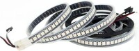 Plastic Cover 5V WS2812B RGB5050 Black Flexible 1M SMD LED Strip 74 LED/Meter IP67 - 1