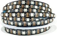 Plastic Cover 5V WS2813B RGB5050 Black SMD LED Strip 30 LED/Meter Flexible 5M/Roll IP67 - 1