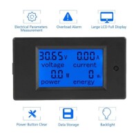 PZEM-051 100A DC6-5-100V Voltage Current Power Digital Power Meter Module With 100A Diverter - 3