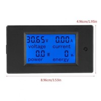 PZEM-051 50A DC6-5-100V Voltage Current Power Digital Power Meter Module With 50A Diverter - 2