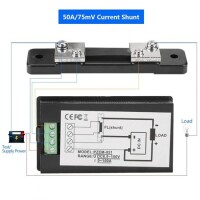 PZEM-051 50A DC6-5-100V Voltage Current Power Digital Power Meter Module With 50A Diverter - 4