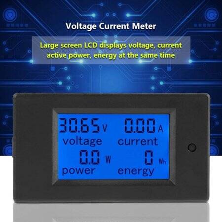 PZEM-051 50A DC6-5-100V Voltage Current Power Digital Power Meter Module With 50A Diverter - 5