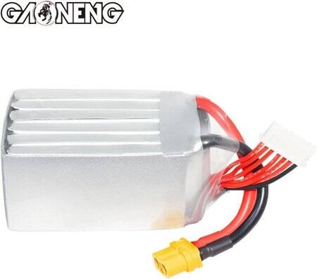 RED 1300MAH 6S 22.2V 25C High Power High Quality Model Airplane LIPO Battery T Female - 3