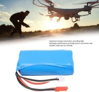 RED 1500MAH 2S 7.4V 35C High Power High Quality Model Airplane LIPO Battery JST Female - 3