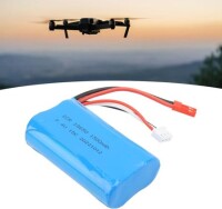 RED 1500MAH 2S 7.4V 35C High Power High Quality Model Airplane LIPO Battery JST Female - 4