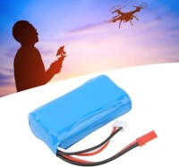 RED 1500MAH 2S 7.4V 35C High Power High Quality Model Airplane LIPO Battery JST Female - 5