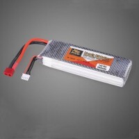 RED 2200MAH 2S 7.4V 25C High Power High Quality Model Airplane LIPO Battery T Female - 5