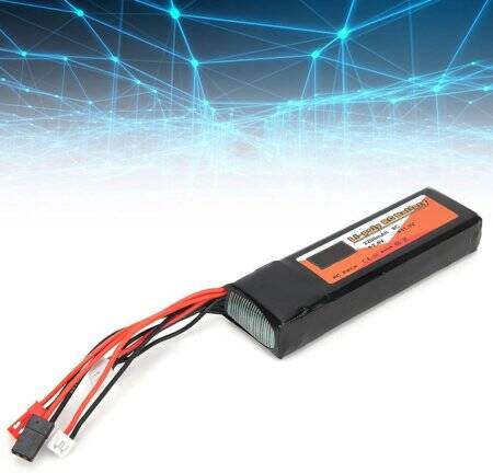 RED 2200MAH 3S 11.1V 35C High Power High Quality Model Airplane LIPO Battery T Female - 5