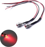 Red 24V AD22C-12 LED Metal Indicator Light - 4