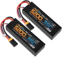 RED 5200MAH 2S 7.4V 35C High Power High Quality Model Airplane LIPO Battery T Female - 3