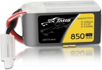 RED 850MAH 3S 11.1V 25C High Power High Quality Model Airplane LIPO Battery XT60 Female - 1