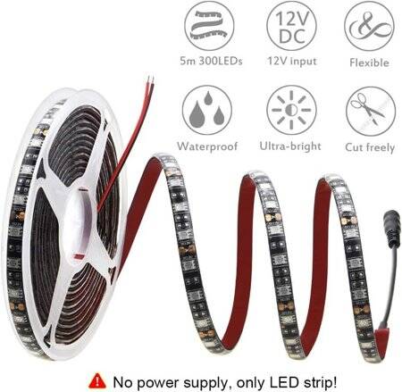 Red 9mm 12V LED Exposed Light String With High Quality Circuit Board 50LED/Set - 2