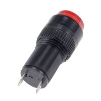 Red AC/DC12V NXD-213 Small LED Signal Indicator Light - 3