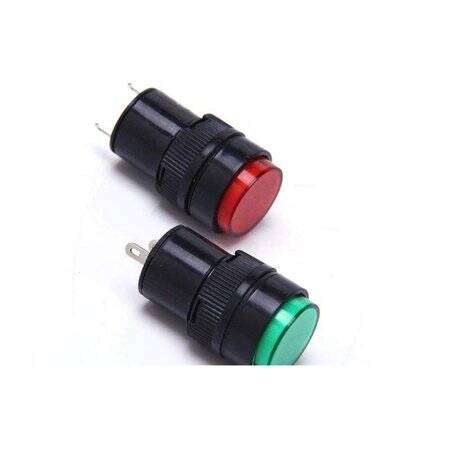 Red AC/DC24V NXD-213 Small LED Signal Indicator Light - 1