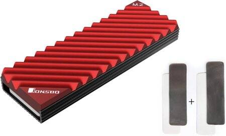 Red Jonsbo M-2-3 Solid State RadiaTor - 1