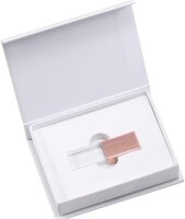 Robot Cube Rose Gold U303 Zodiac Ox U Disk USB3.2 256GB - 6