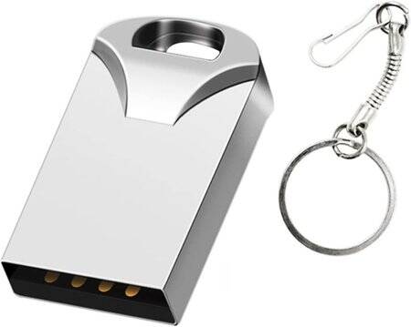 Robot Cube Silver U101 MINI Waterproof U Disk USB2.0 8GB - 1