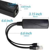 SDAPO Type C 100M PoE Splitter 48V To 12V 2A - High Performance Version - 4