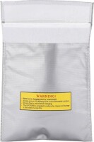 Silver Lithium Battery Explosion-Proof Bag/Protection Bag Size: 180x230mm - 1