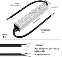 Silver Waterproof Power Supply 30W 12V 2.5A - 2