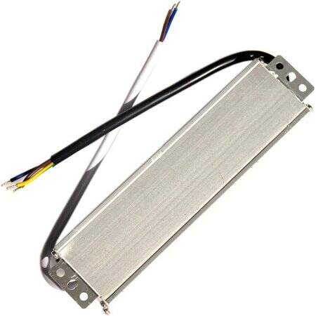 Silver Waterproof Power Supply 60W 12V 5A - 5