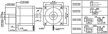 SL86STH118-6004A 86mm Stepper Motor - 2