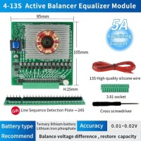 SUNKKO 4S-13S 5A Active Balancer Equalizer Module With Shell BAL-513A - 2