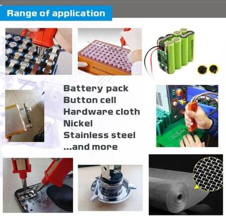 SUNKKO 709AD+ Battery Spot Welder With 70B Welding Pen AU Plug 220V - 2