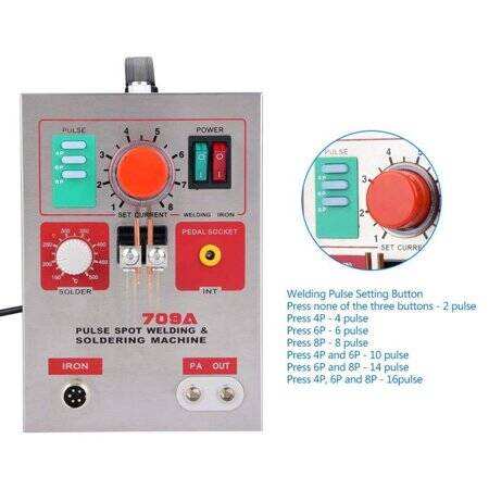 SUNKKO 70A Split Spot Welding Pen - 4